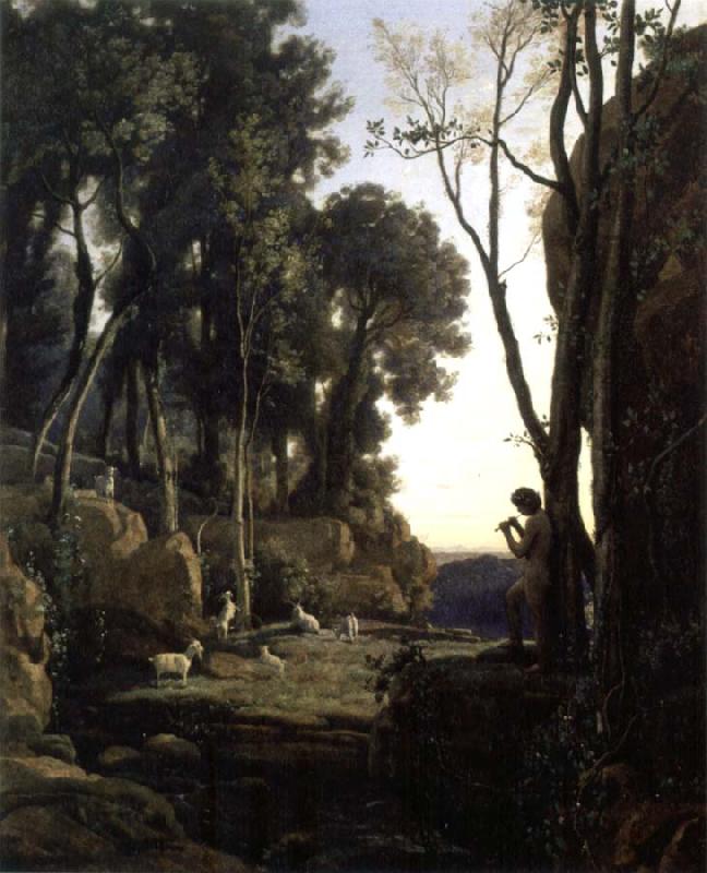 Corot Camille The Little Shepherd oil painting image